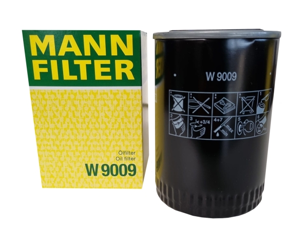 MANN Ölfilter W9009 für Citroen Jumper, Fiat Ducato, Peugeot Boxer 3.0 D